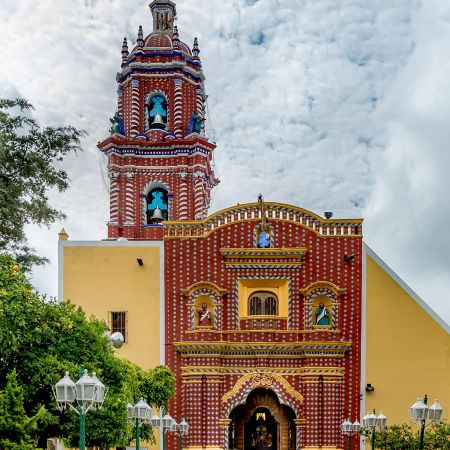 Santa Maria Tonantzintla Church in Puebla, Mexico.