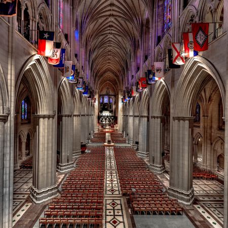 Nave of the National Cathedral of Washington, D.C.