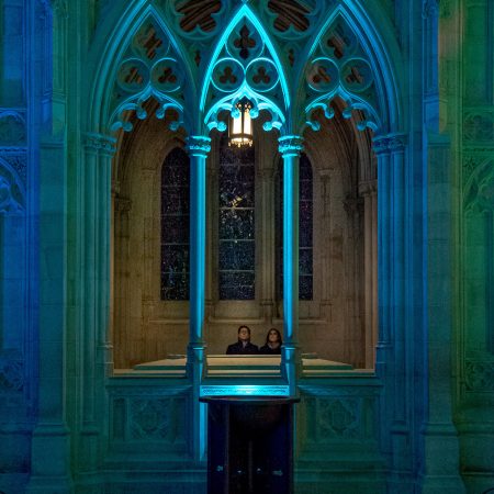 National Cathedral Nave during Seeing Deeper Event.